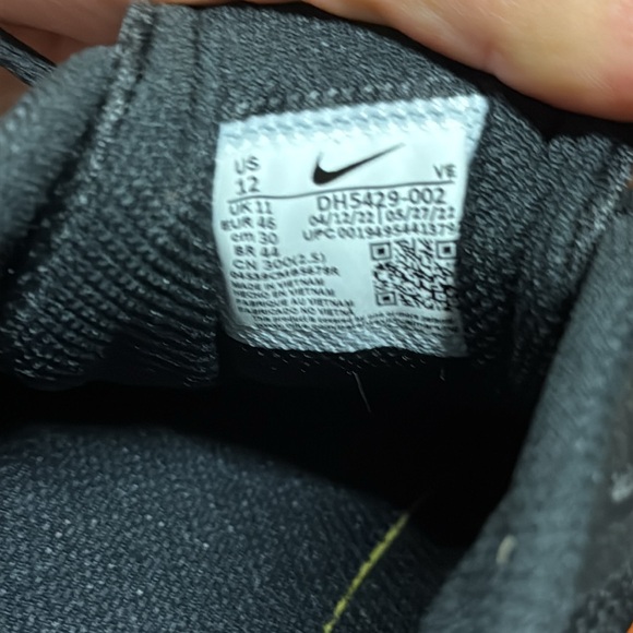 Nike Run Swift 2 CU3517-002 Men Black Smoke Gray Running Shoes Size 12 sneakers - Picture 10 of 10